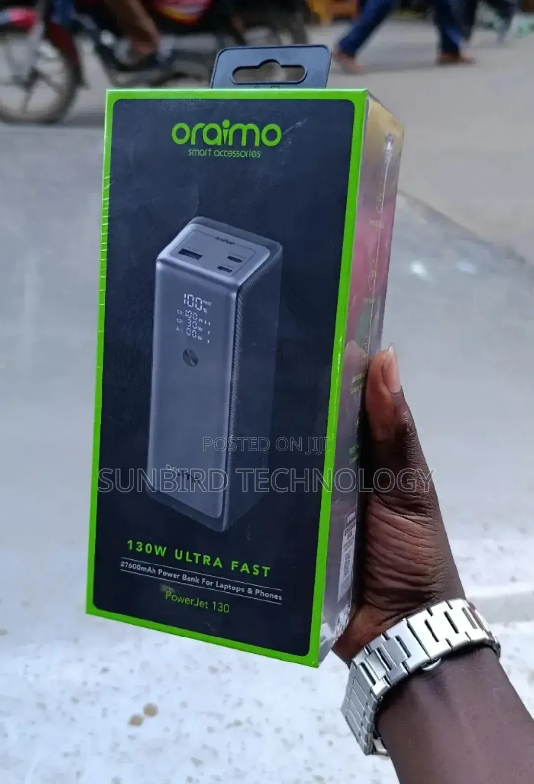 Oraimo 130w Ultra Fast Powerjet 130 Powerbank
