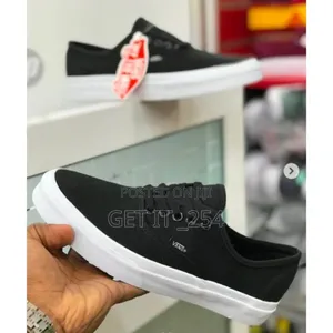 Vans Classic Canvas Sneakers – Yellow & Black Casual Shoes