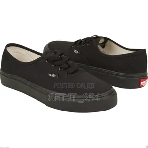 Vans Classic Canvas Sneakers – Yellow & Black Casual Shoes