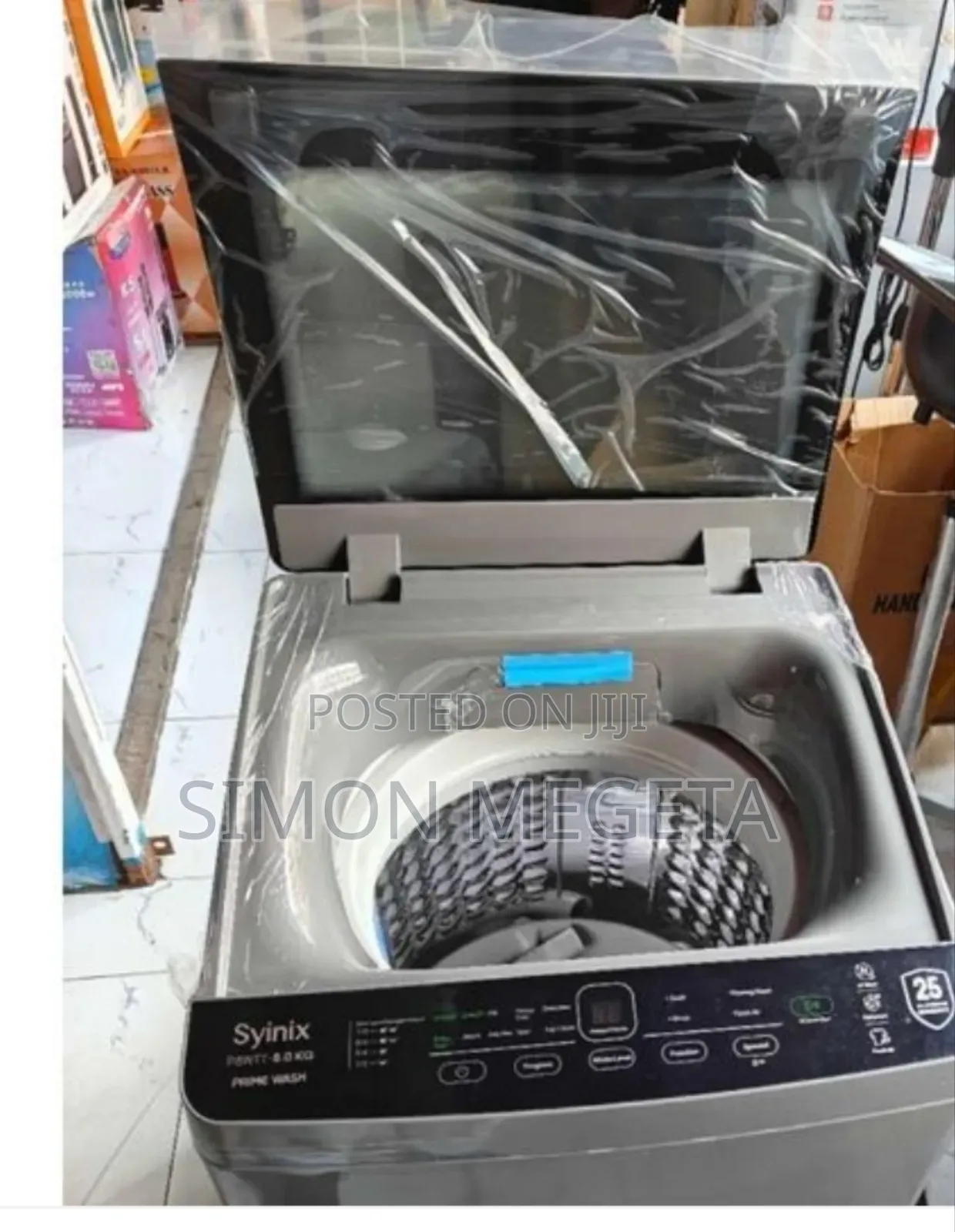 Syinix 8kg Top Load Fully Automatic Washer