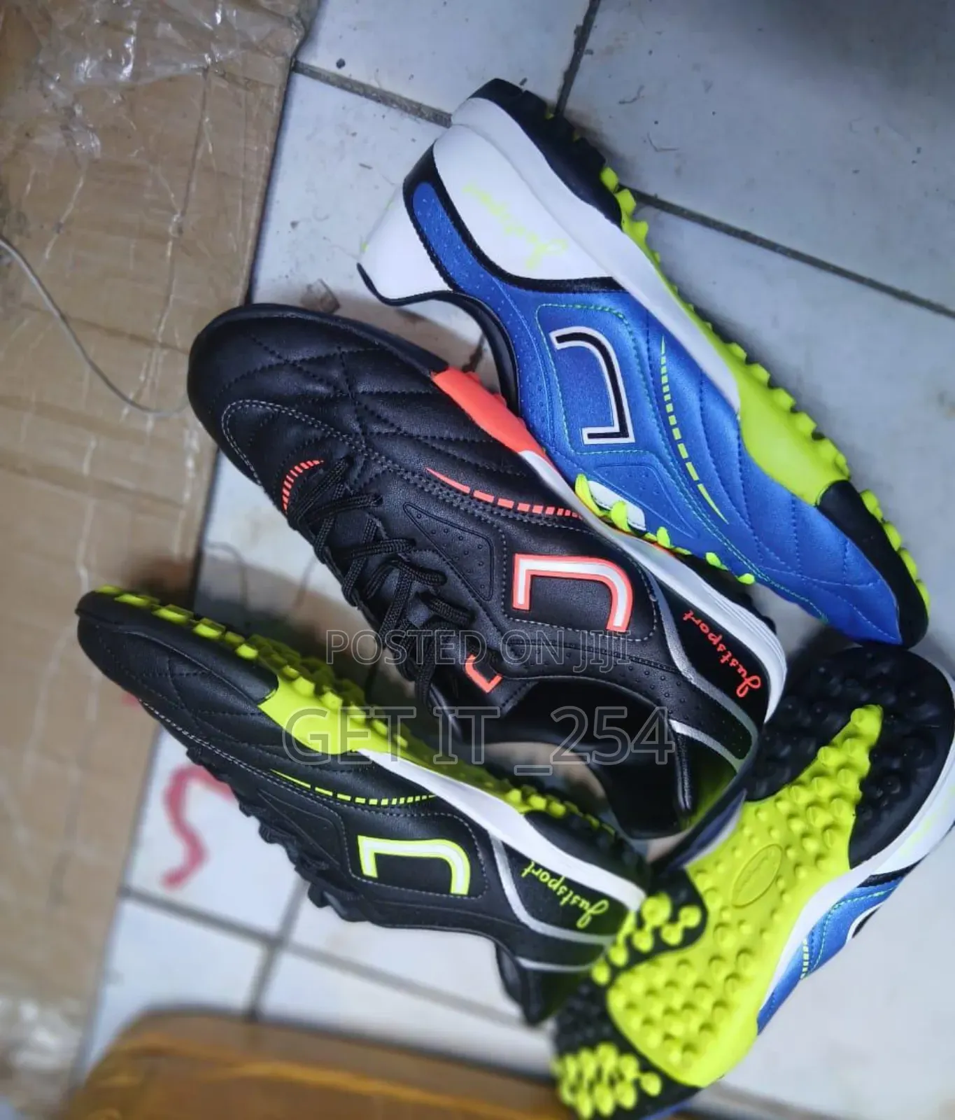 Football Shoes Pro Action Football Turf Shoes – Non-slip Soccer Boots