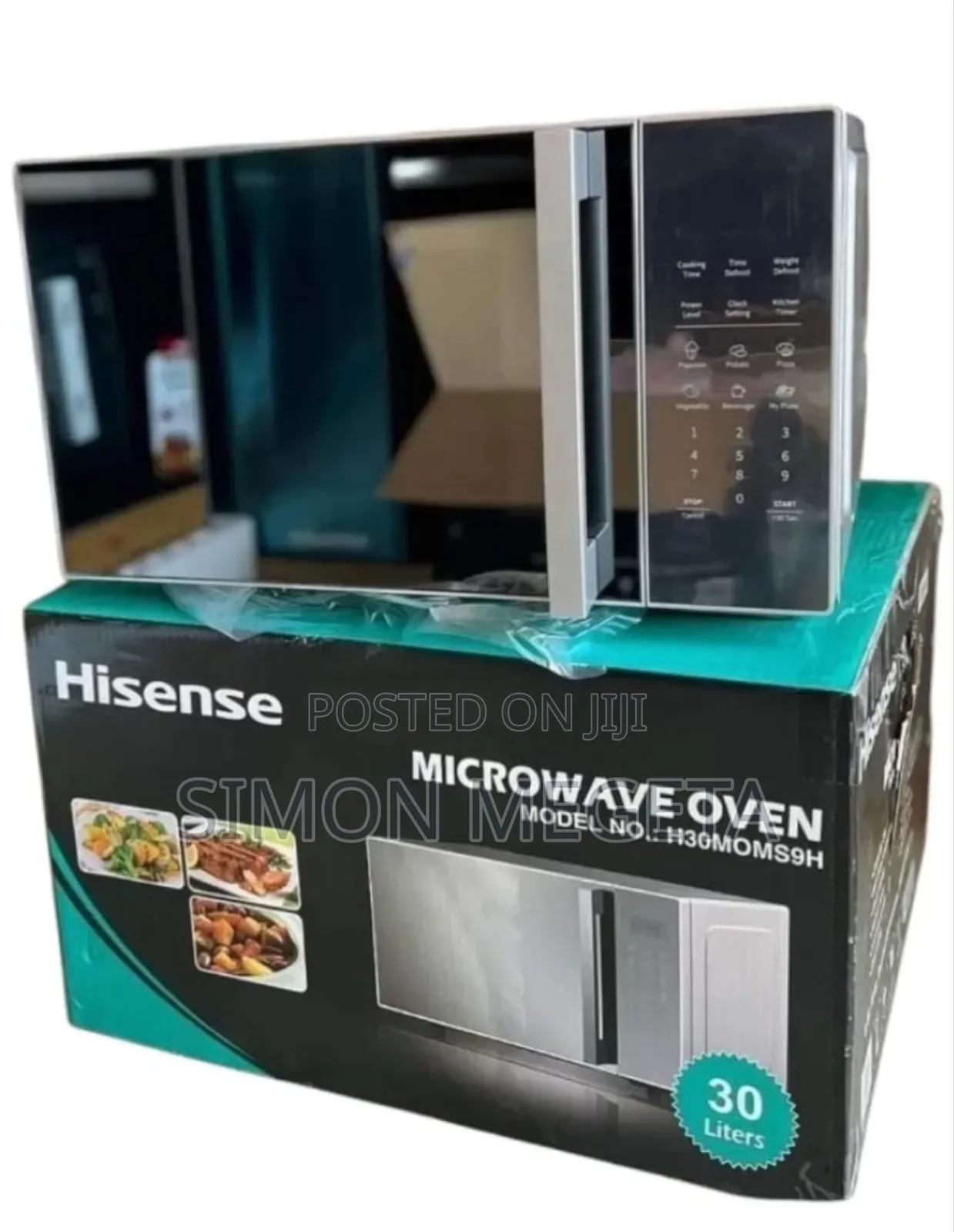 Powerful 30l Hisense Microwave With Grill