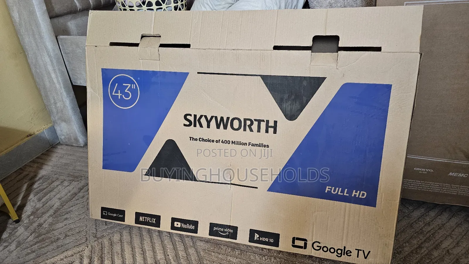 Skyworth 43" Google Tv,Trade Ins Accepted