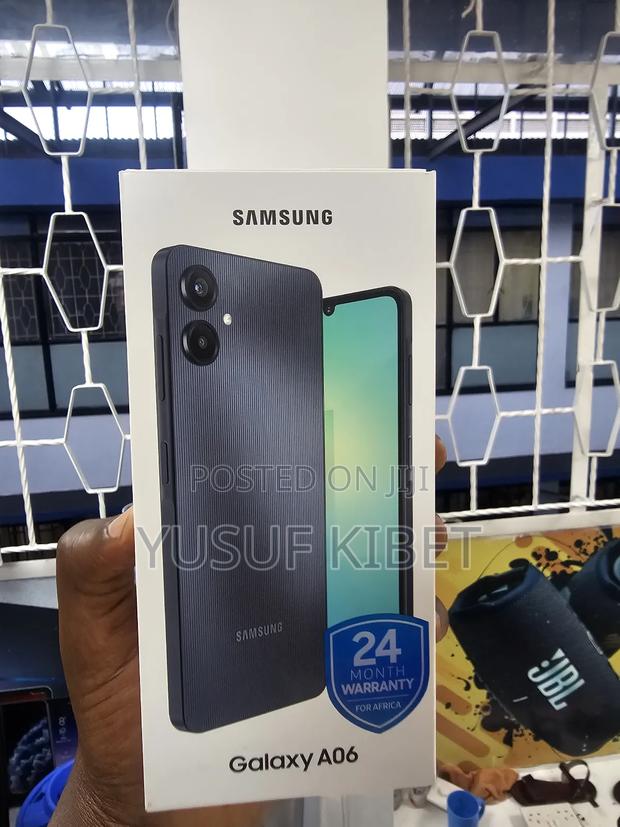 New Samsung Galaxy A06 64 GB Black - main view