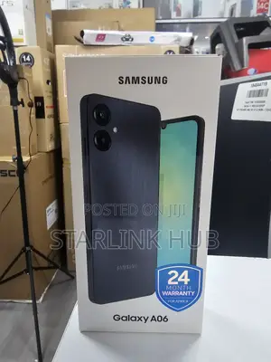 New Samsung Galaxy A06 64 GB Black