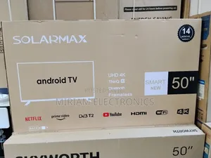 Solarmax 50-Inch Full Hd Led Smart Tv With Built-in Wi-Fi, Dolby Audio
