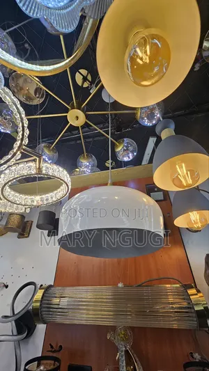 White Pendant Light
