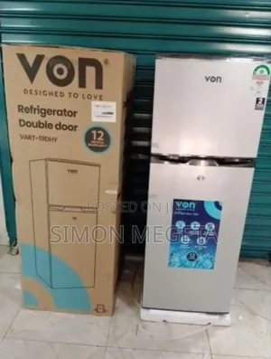 Von Double Door Refrigerator – 125l Direct Cool