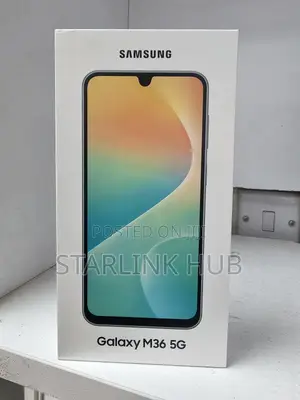 New Samsung Galaxy M36 5G 128 GB Black