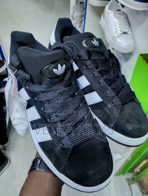 Adidas Campus Black White Zebra Sneakers – Bold Street Style