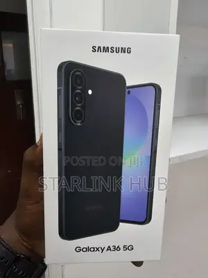 New Samsung Galaxy A36 128 GB Black