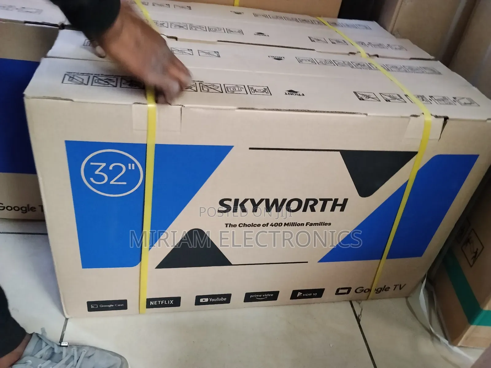 Skyworth 32′′ 32e3500 Google Tv Features and Price in Kenya.