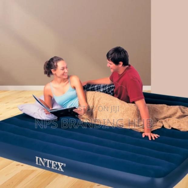 Intex Inflatable Mattress 3x6 Electric Pump Cv
