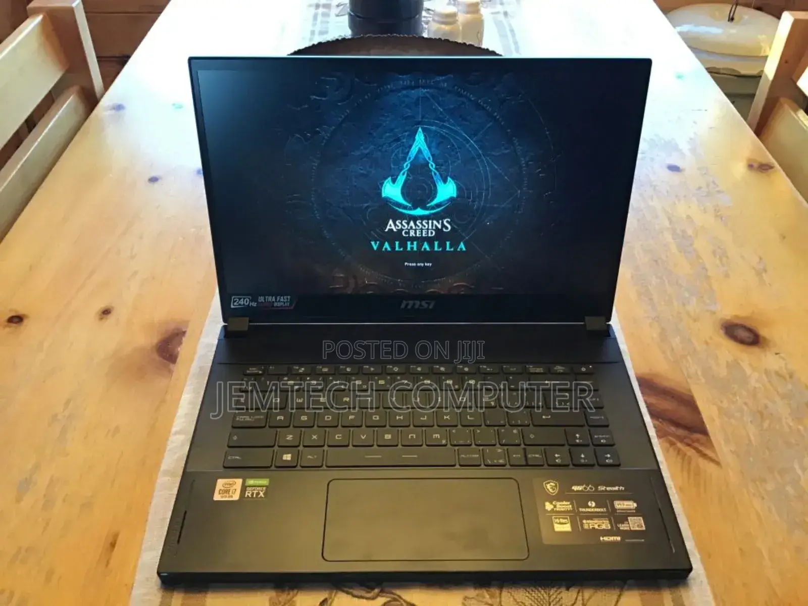 Laptop MSI GS66 Stealth 12UHS 32GB Intel Core i7 SSD 512GB
