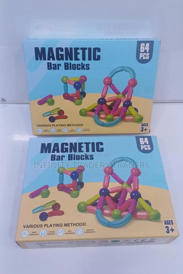 Kids 64 Magnetic Sticks