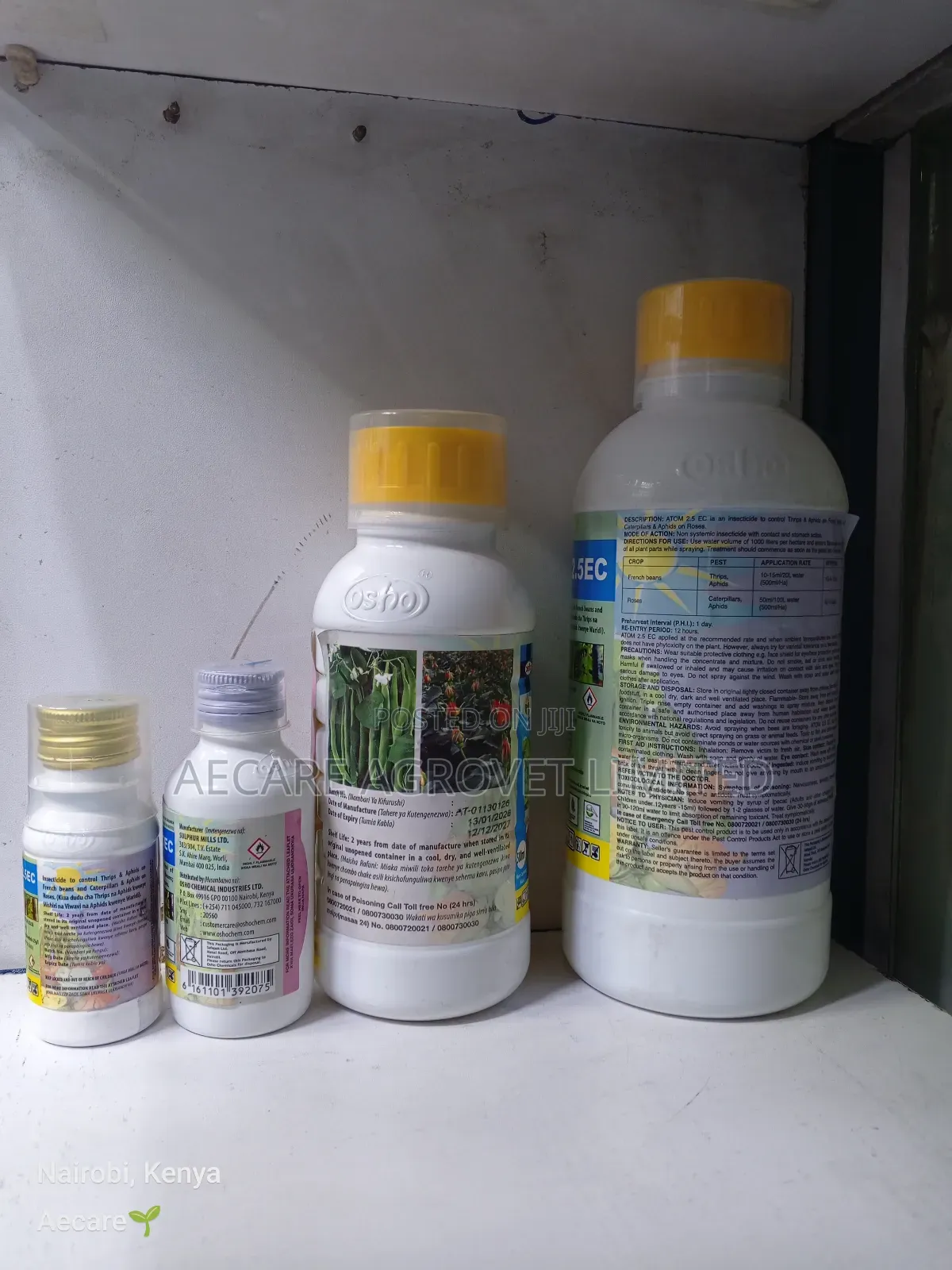Atom 2.5ec Insecticide 50ml, 100ml, 500ml, 1litre