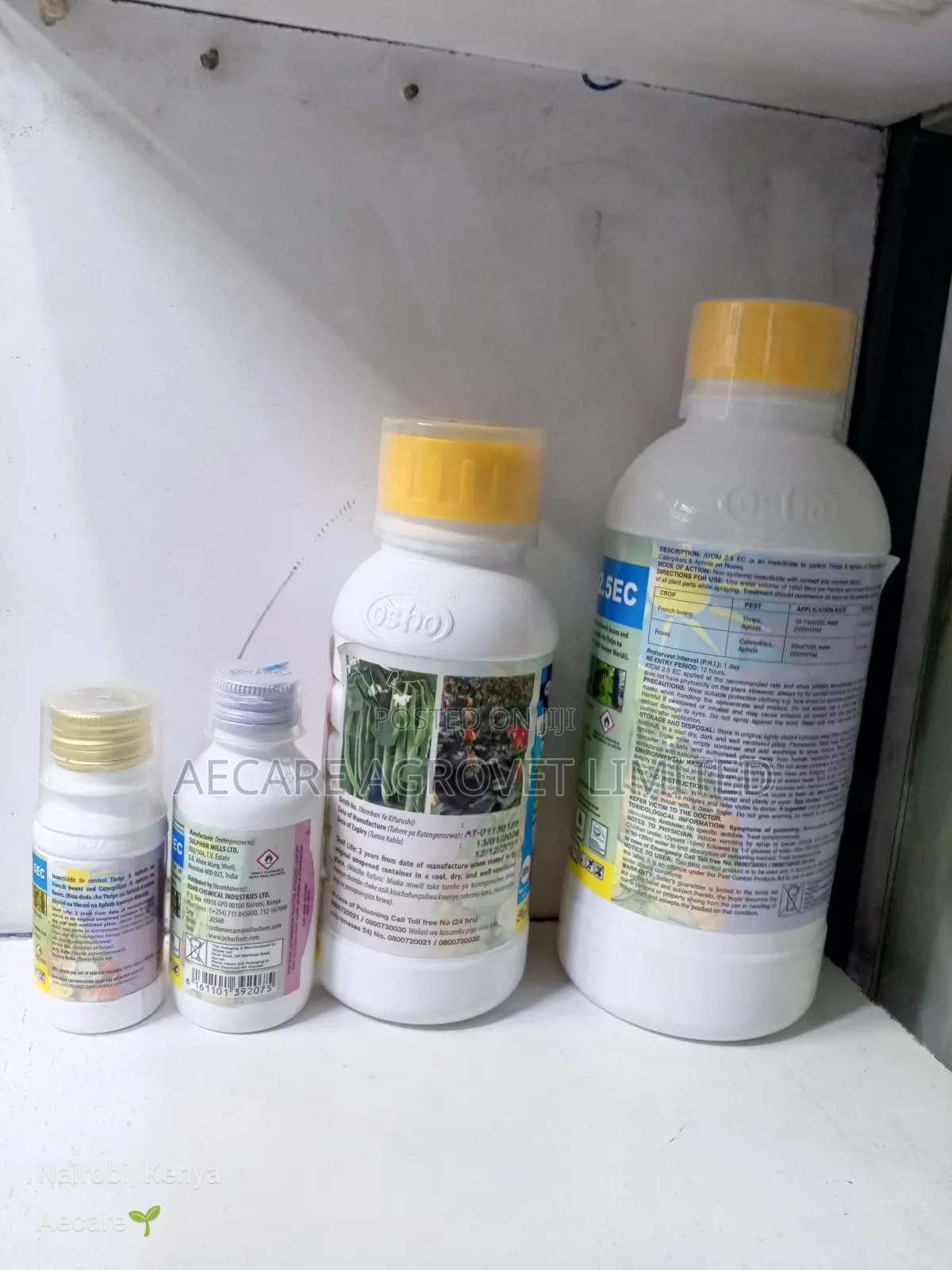Atom 2.5ec Insecticide 50ml, 100ml, 500ml, 1litre