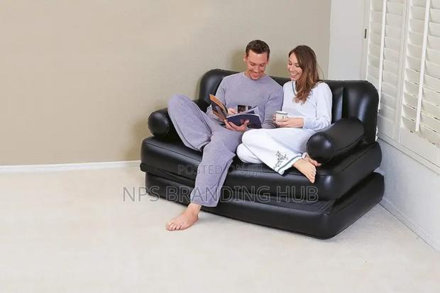 Inflatable Sofa Bed With Manual Pump Cv - thumbnail 2
