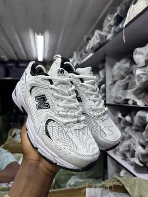 New Balance Black White Sneakers – Men Women Comfort Shoes