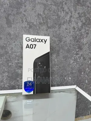 New Samsung Galaxy A07 128 GB Black