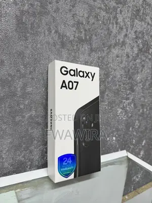 New Samsung Galaxy A07 128 GB Black