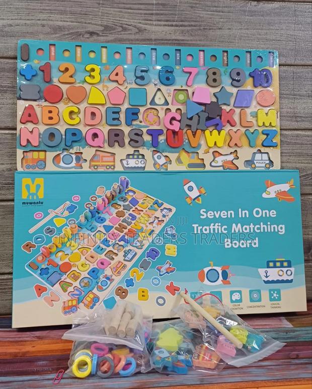 Montessori Board( Seven in 1)