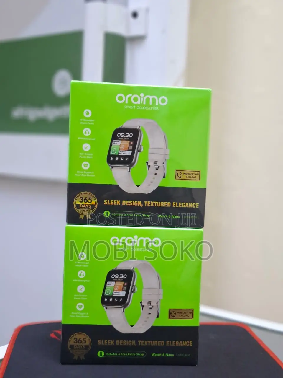 Oraimo Watch 6 Nano 1.52" TFT Full Touch Smart Watch