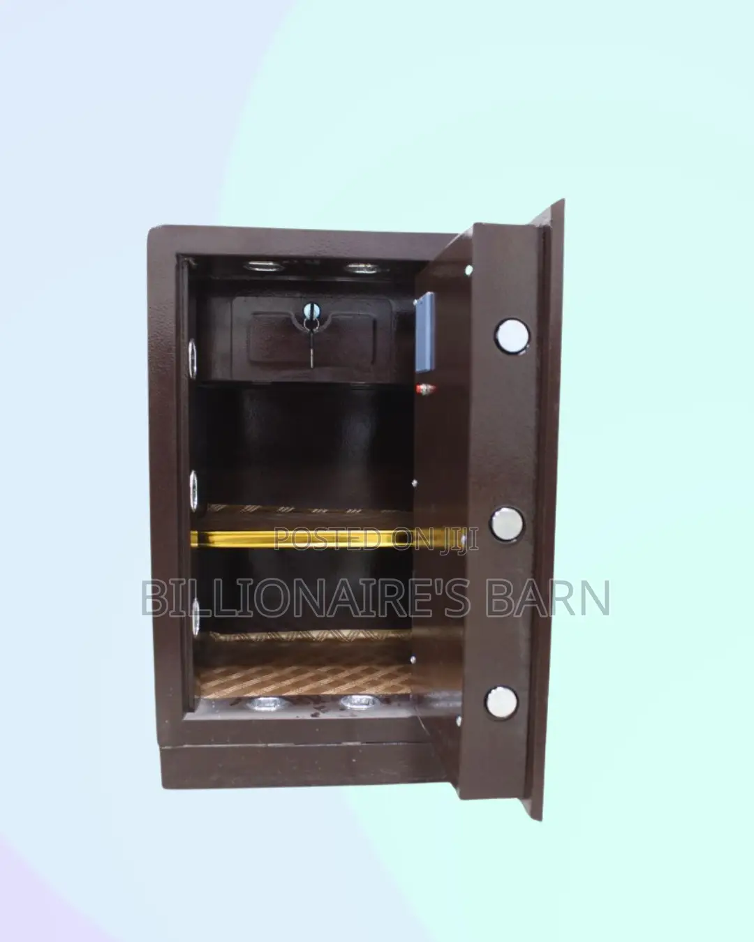 Fireproof Biometric Safe 70 Kg Programmable Keypad And Dual