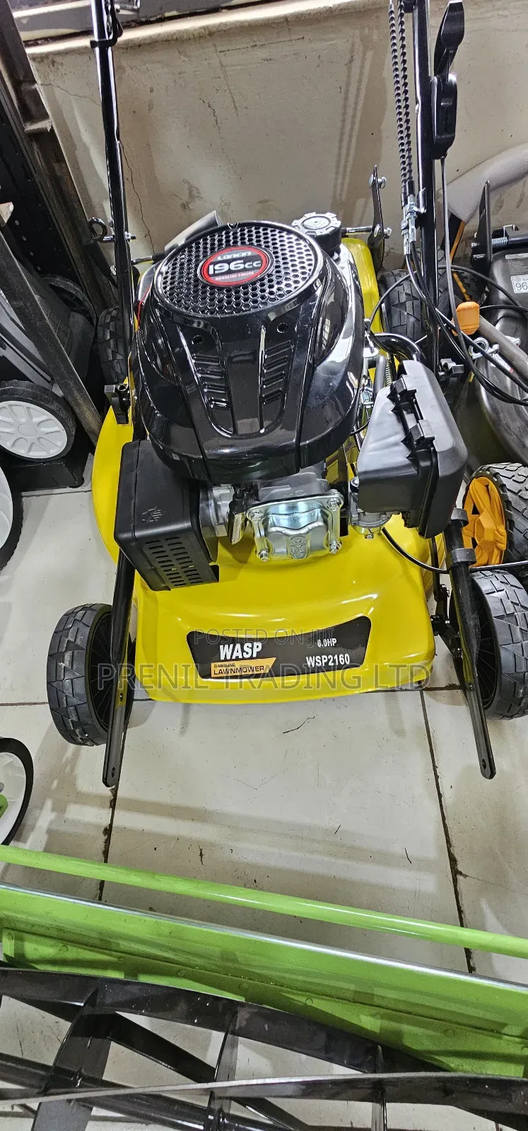 Wasp Wsp2160 Petrol Lawnmower.