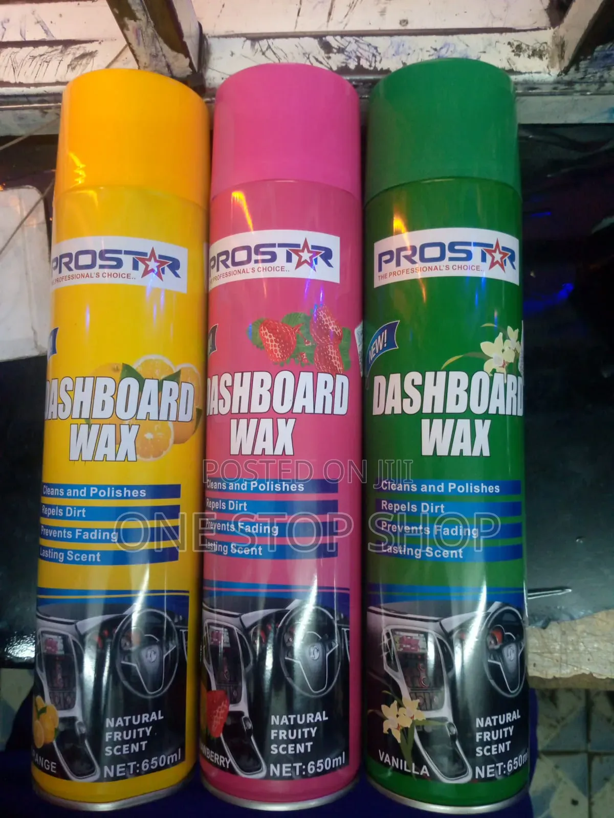 3pc Frostar Dashboard Sprays in 650ml Per Can