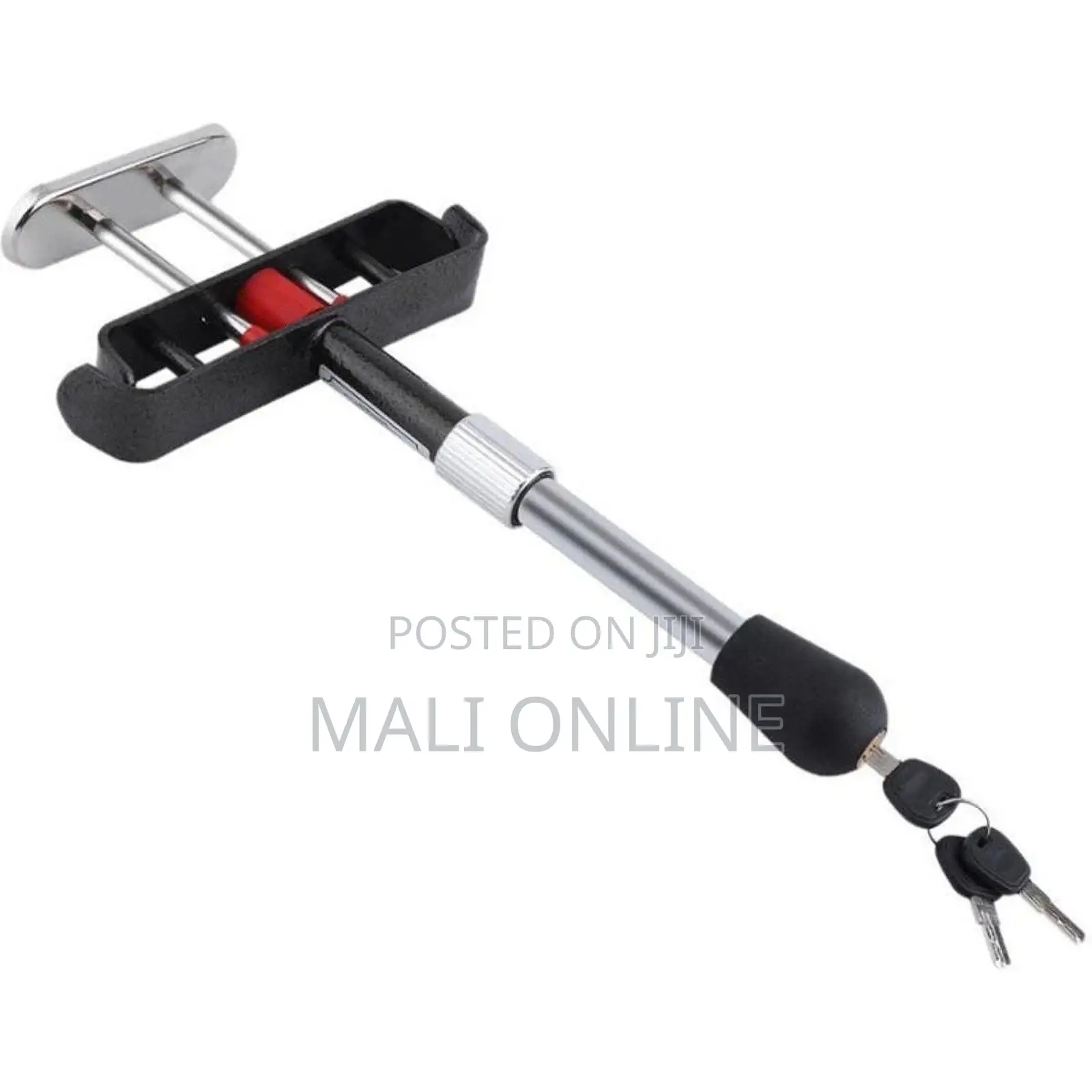 Car Anti Theft Pedal Lock Heavy Duty Steel Brake Clutch Lock Adjustabl