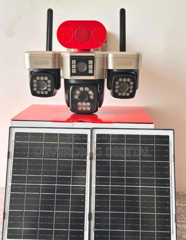 Solgurd 4lens 4g Solar CCTV Camera - main view