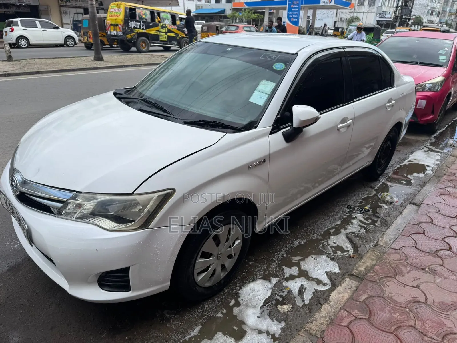 Toyota Axio 1.5 Hybrid 2WD 2016 White