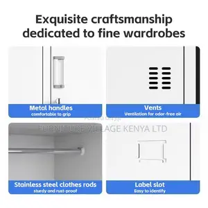 Office Cabinet; 12-locker Steel Storage Cabinet