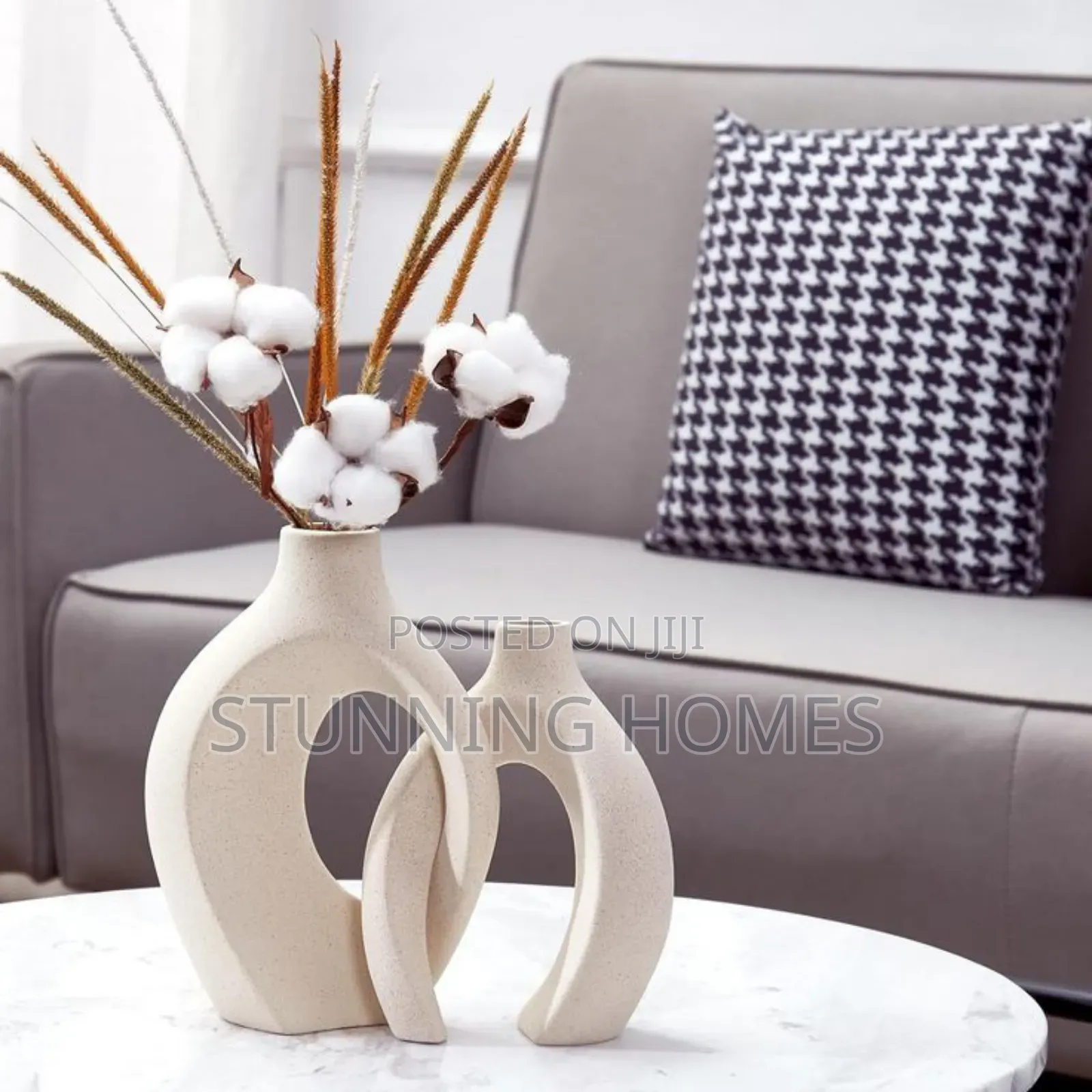 Luxe Interlocking Vases