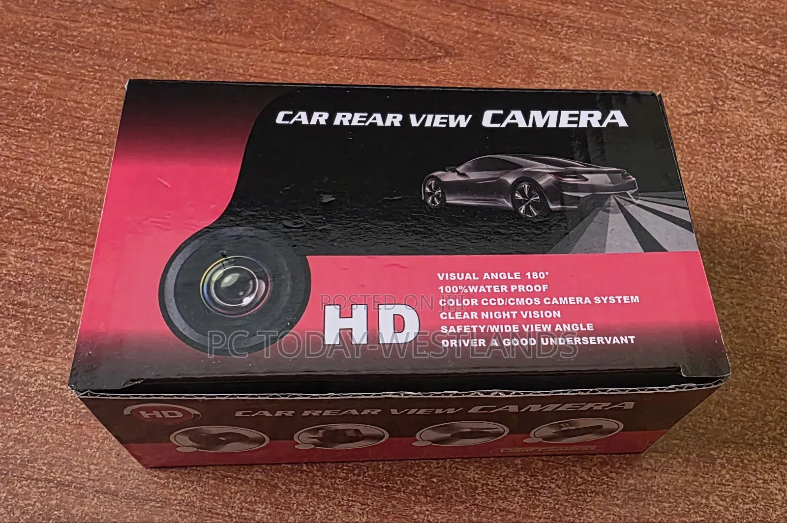 Car Rear View Camera Hd 180° Water Proof Night Vision