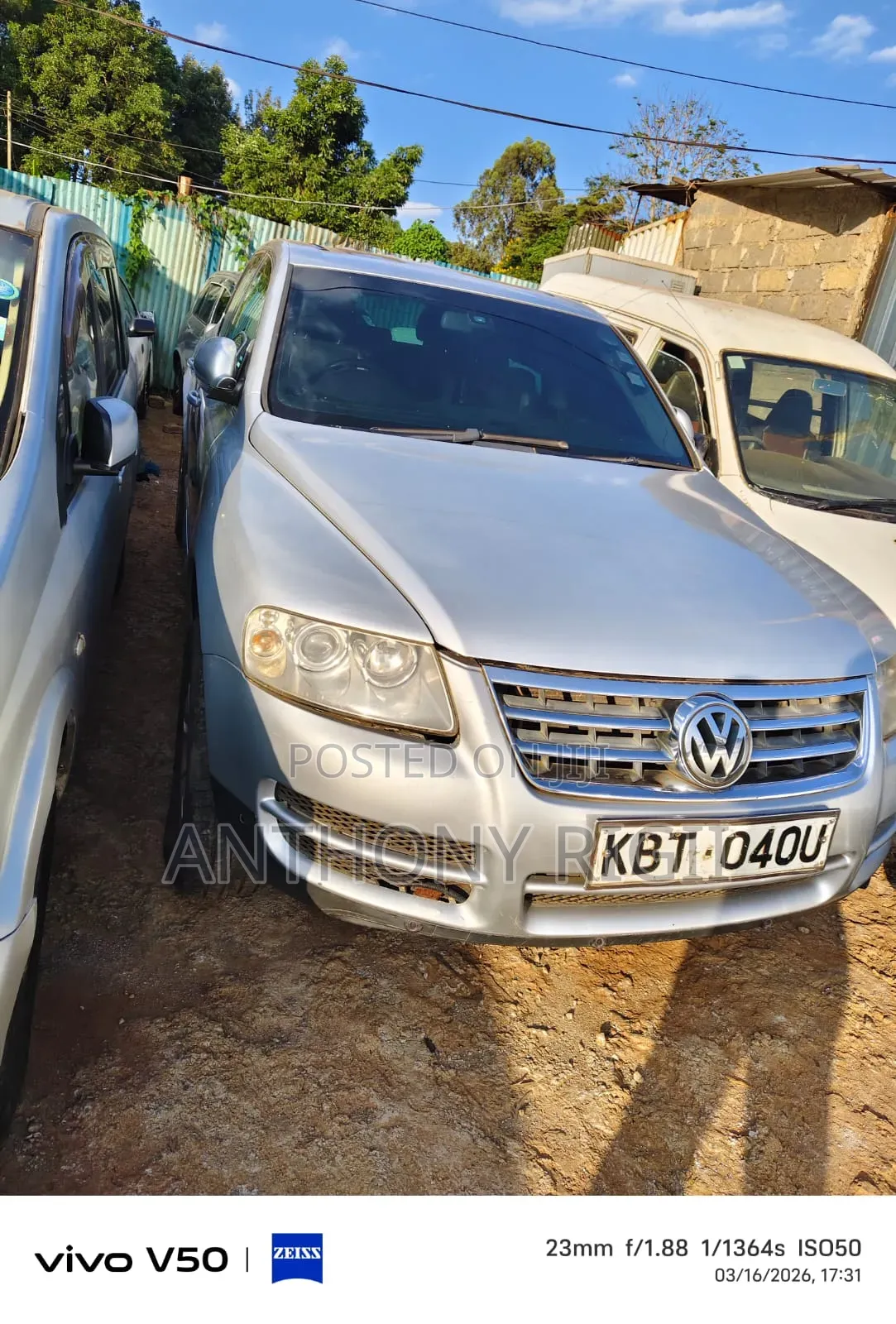 Volkswagen Touareg 2.5 2007 Silver