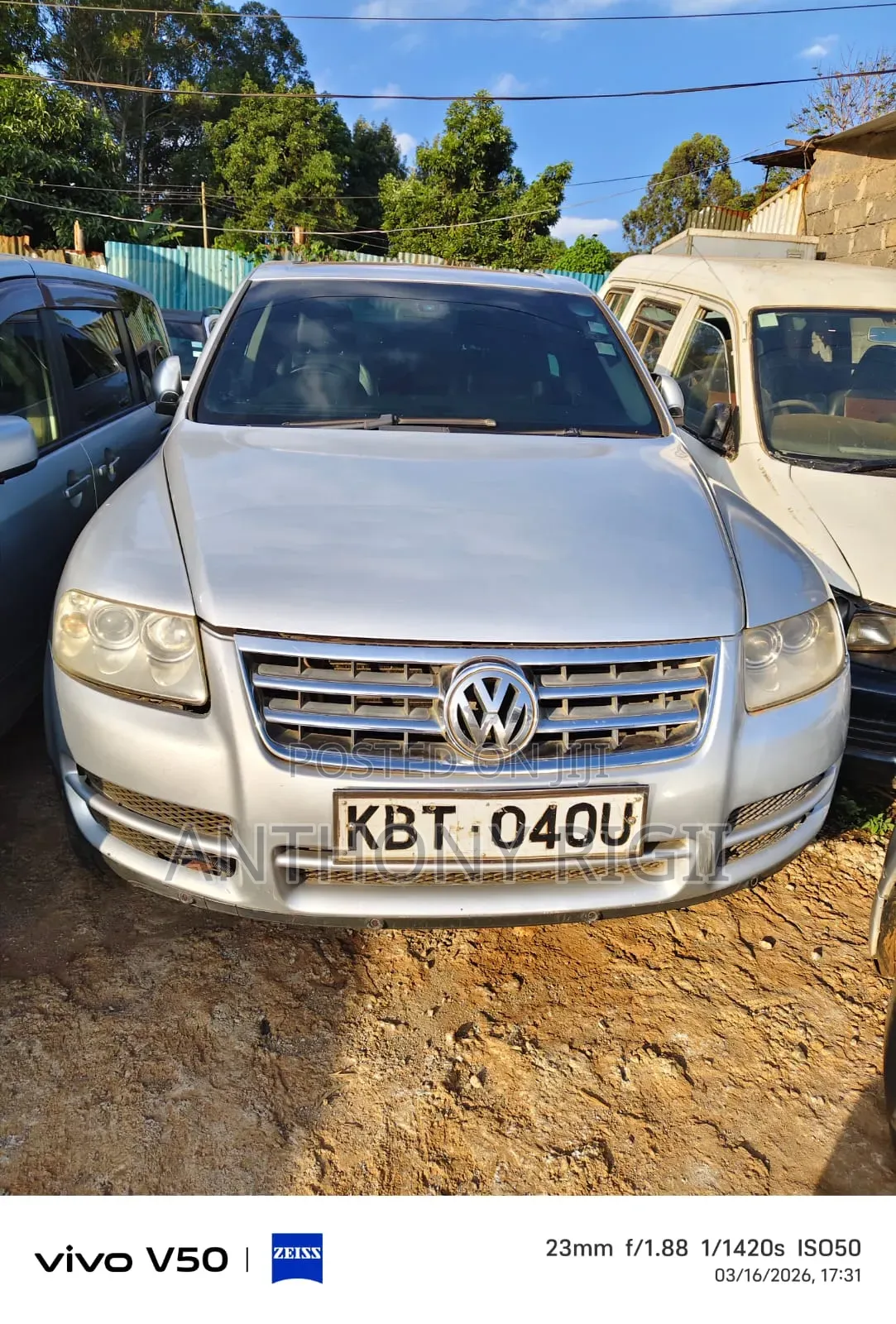 Volkswagen Touareg 2.5 2007 Silver