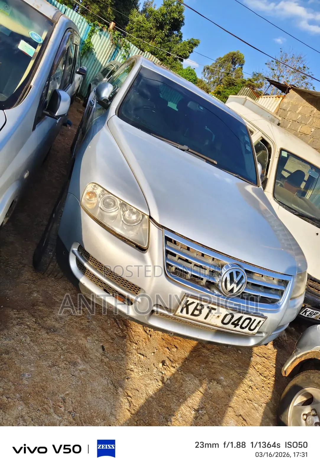 Volkswagen Touareg 2.5 2007 Silver