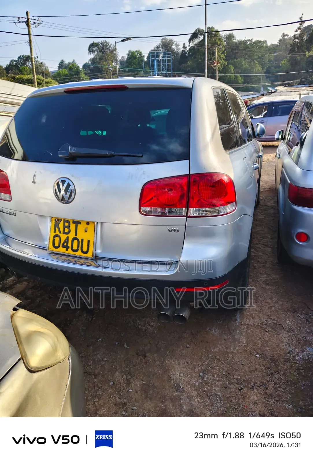 Volkswagen Touareg 2.5 2007 Silver
