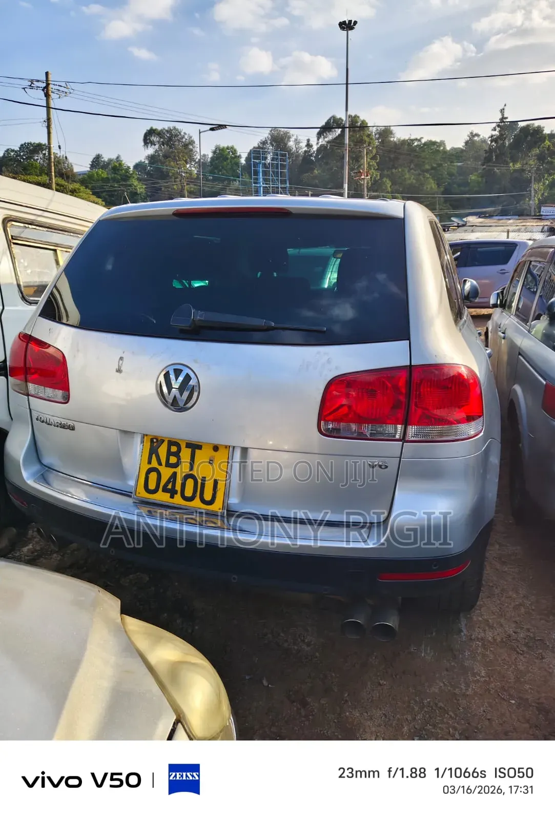 Volkswagen Touareg 2.5 2007 Silver