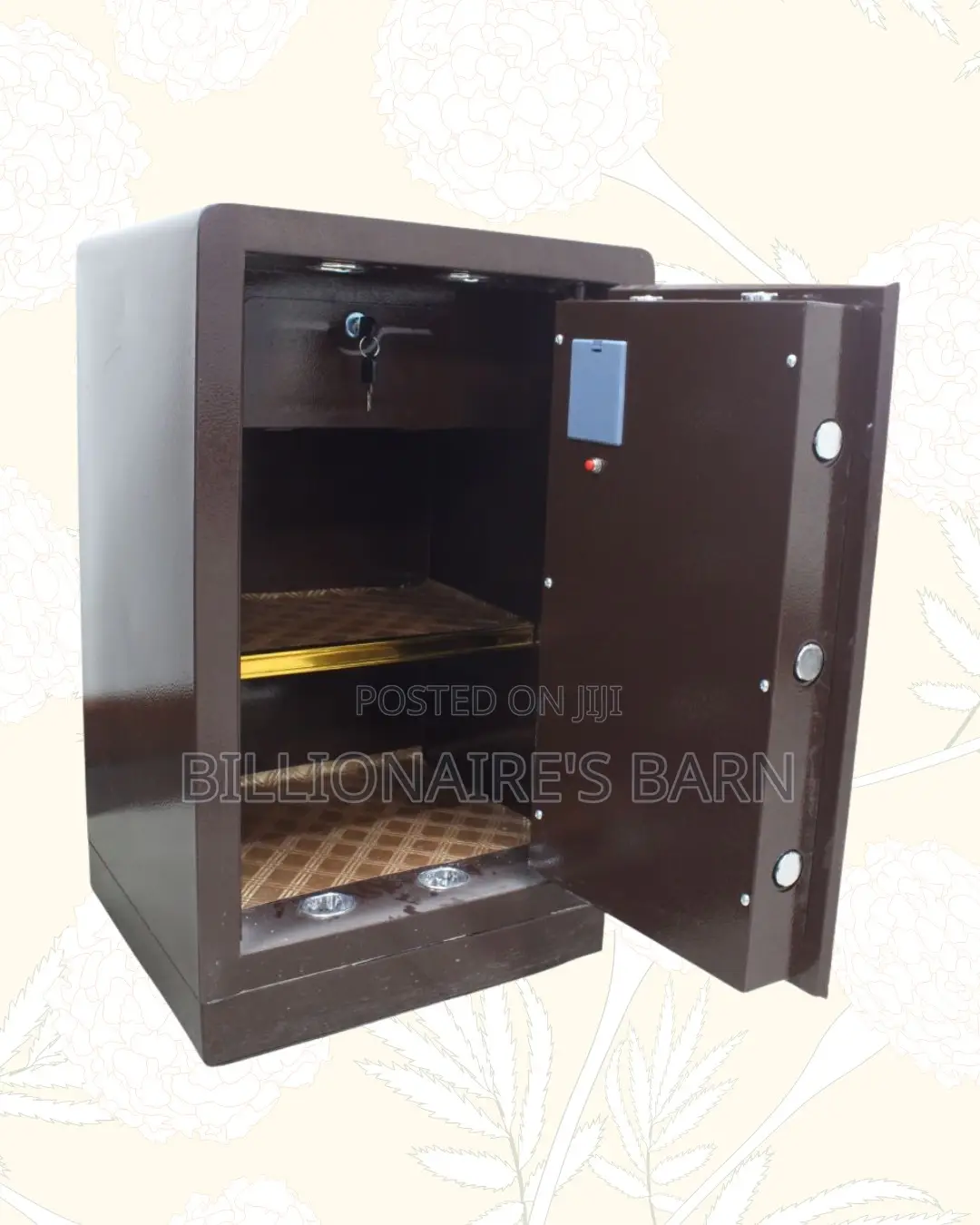 Fireproof Biometric Safe 70 Kg Programmable Keypad