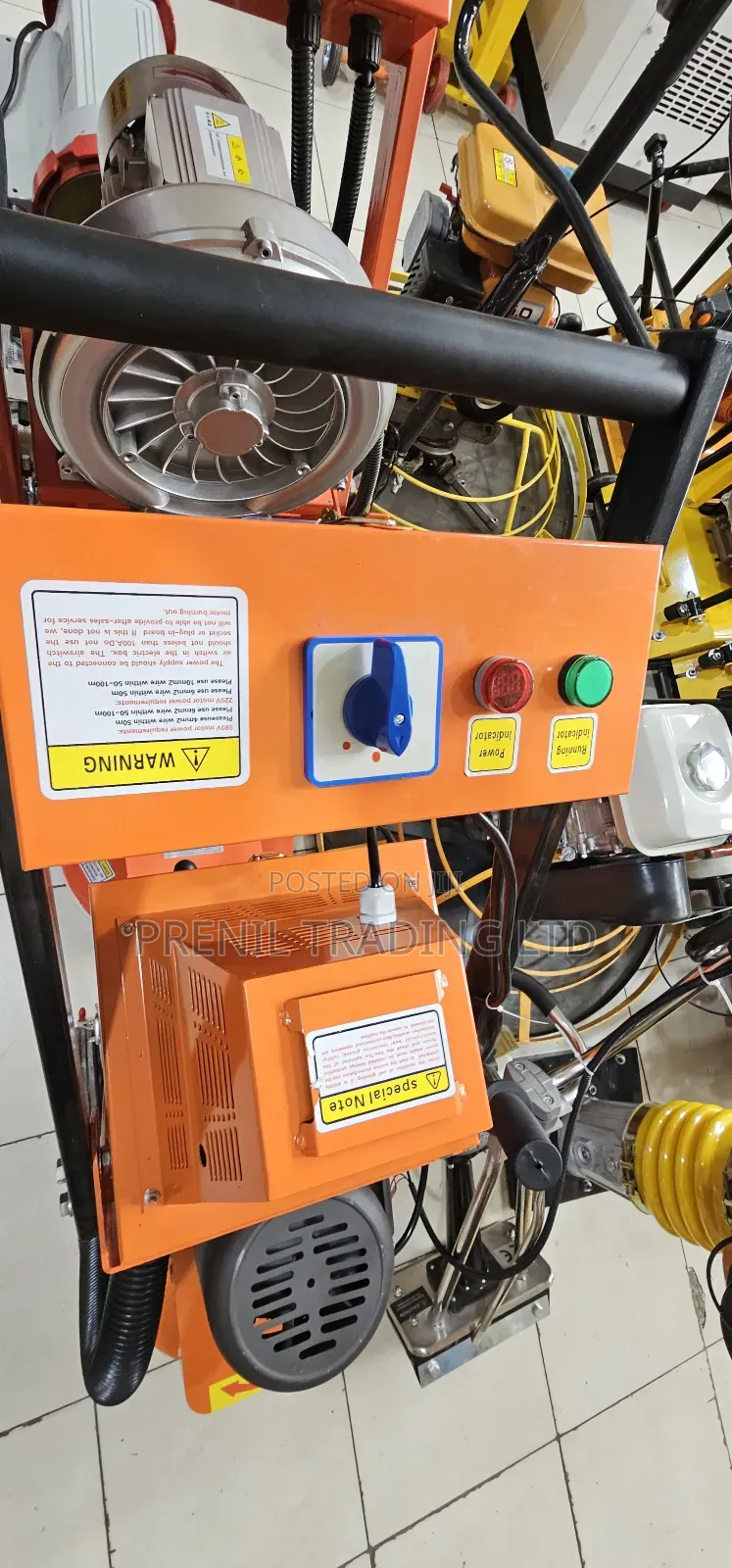 Electric Concrete Floor Grinder