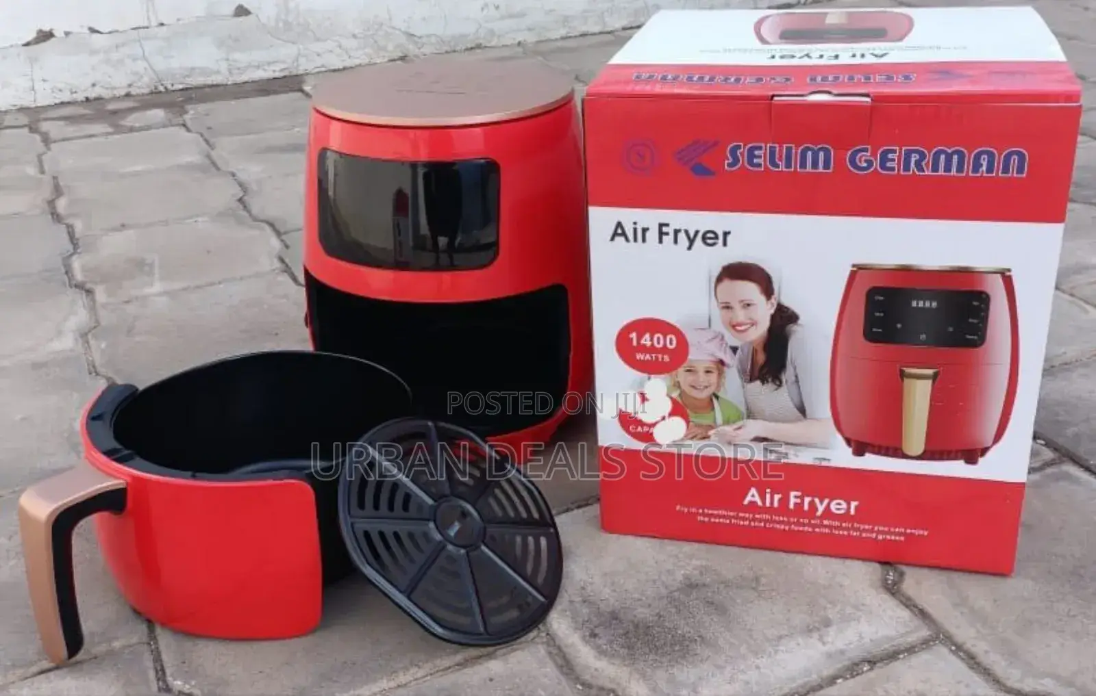 Selim German 8 LTRS Digital Air Fryer