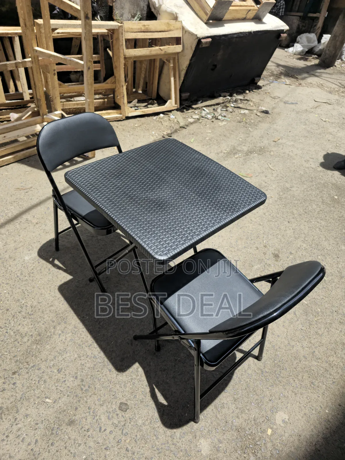 Balcony/ Outdoor Folding Chair and Desk