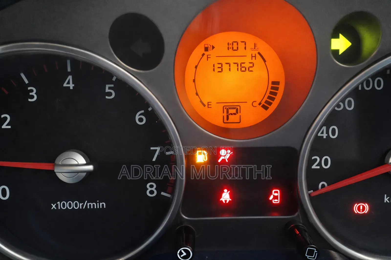 Nissan X-Trail 2.0 Petrol XE 2010 Black