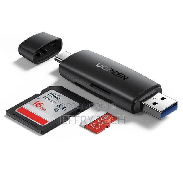 Ugreen Cm185 Usb-C/Usb-a Card Reader (Ug- 50706)