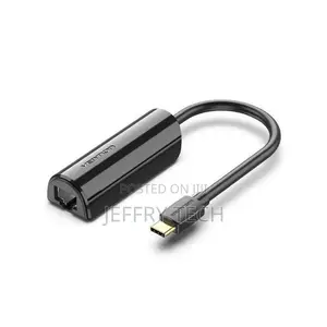 Vention Usb-C to Gigabit Ethernet Adapter 0.15m Black (Cfbbb)