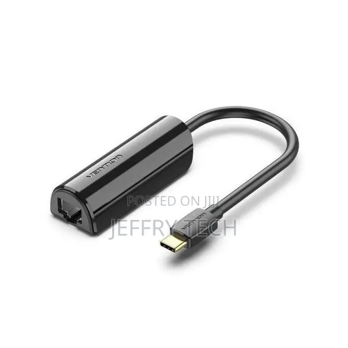Vention Usb-C to Gigabit Ethernet Adapter 0.15m Black (Cfbbb)
