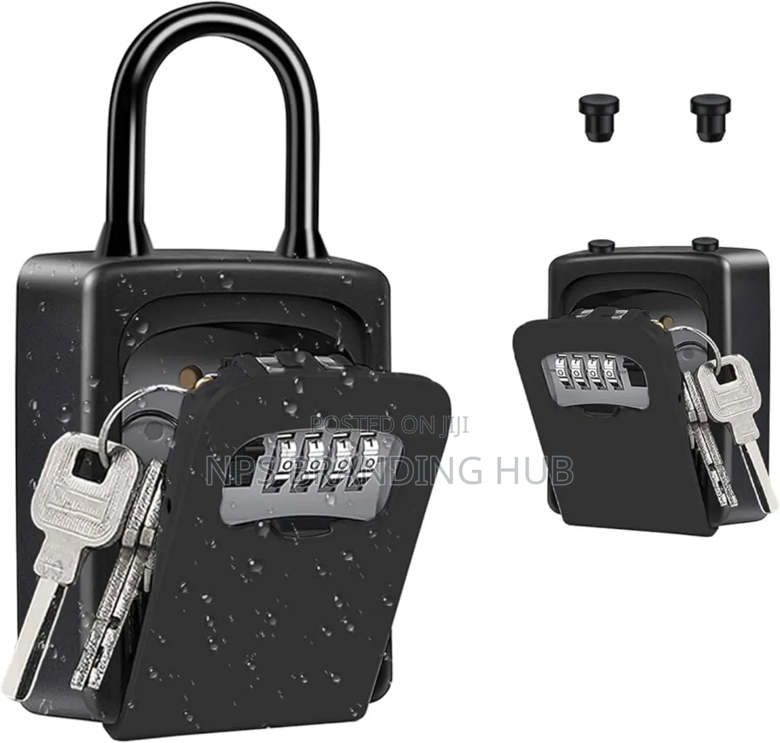 Key Lock Box, Wall Mounted Key Safe Box Hp